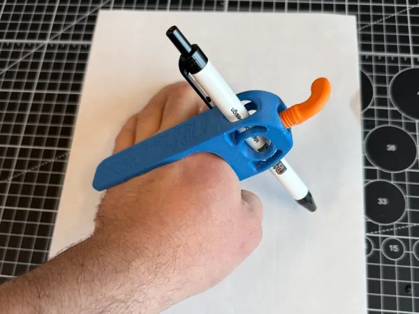 Support d'écriture ergonomique MakeGood Palm Pen