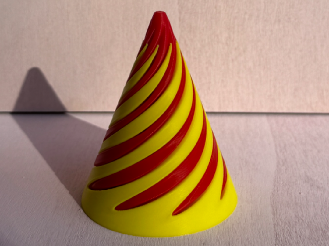 Pass-Through Spiral Cone Fidget