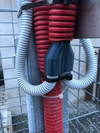 DN 40 to 2x20 protector splitter 
