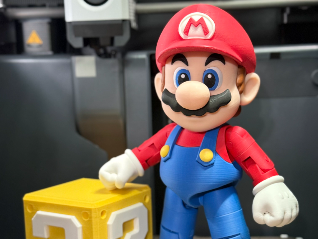 Miniatura 1 do modelo 3D Super Mario - Action Figure