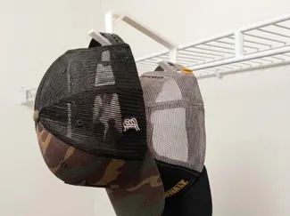 Closet Shelf Double Hat Hook
