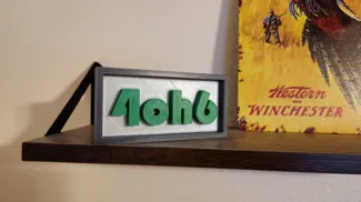 4oh6 Desk Placard