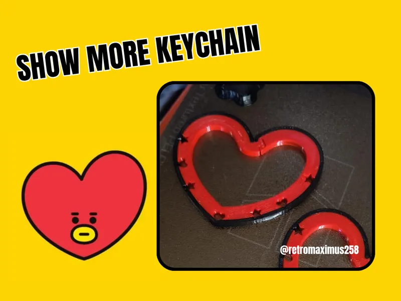Anneau pour porte clef BT21 Tata