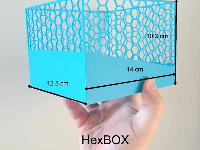HexBox | Box for your Desk, Cabinet, ...