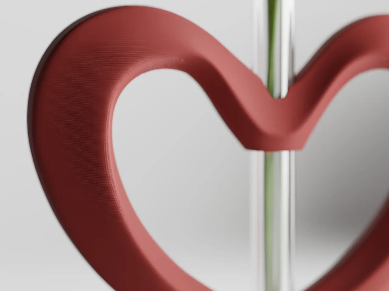 Valentines Heart Vase view 4