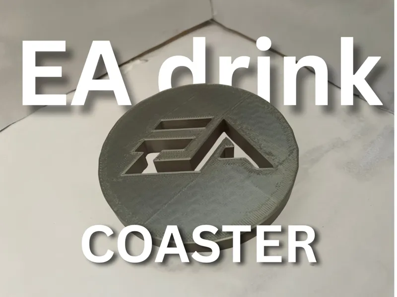 EA drink coaster