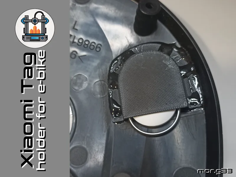 Xiaomi Tag holder for ebike