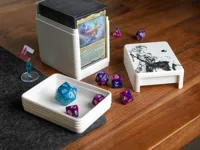 Double-Sleeved Dragon Shield Body and Dice Tray—0.4mm Nozzle