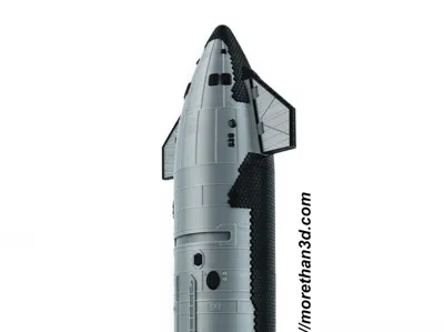 SPACESHIP-S6 - Morethan3D