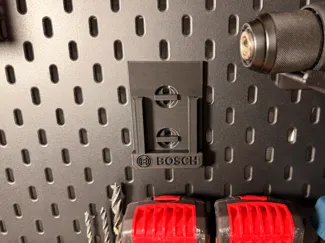IKEA Skadis Bosch 18V Mount - T-Clip Design