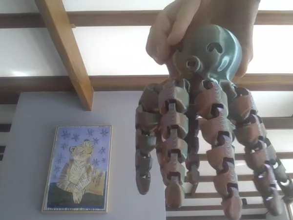 Poulpe géant articulé
