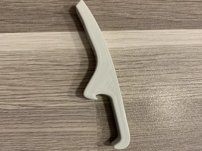 Festool bottle opener with whistle
