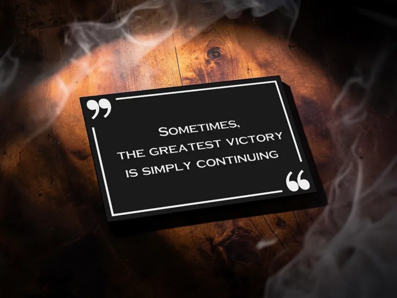 Empower Card - Sometimes the greatest victory is..