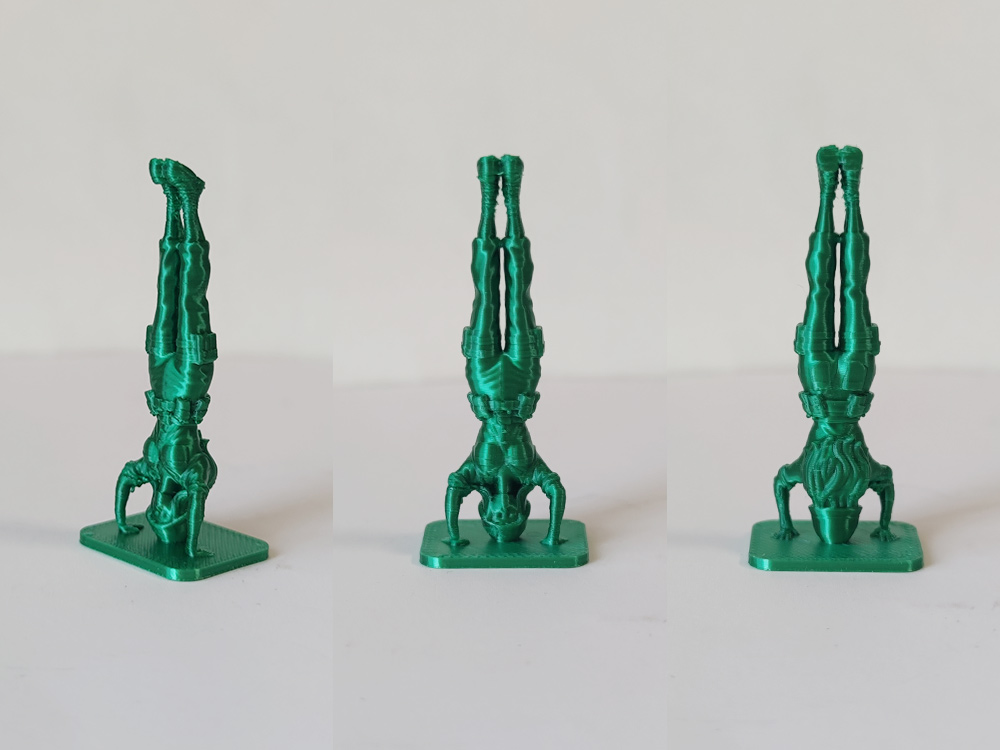 Miniatura 3 do modelo 3D 玩具兵 塑料兵 瑜伽兵人