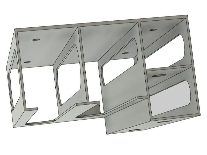 Gefrierbeutelhalter 2 + 2 Zipper