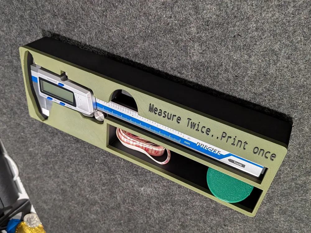Gridfinity Electronic Caliper Storage - Free 3D Print Model - MakerWorld