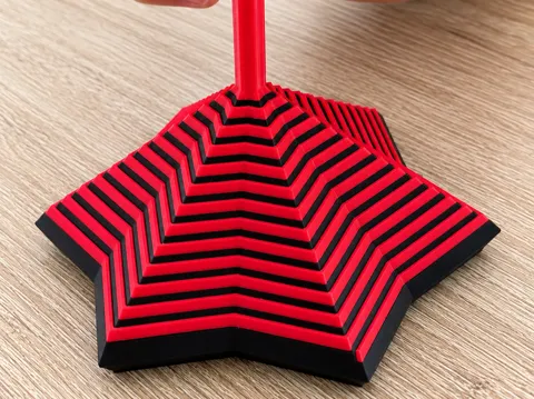 Objeto manipulable: Star Twist Fidget Toy — referencia de MakerWorld