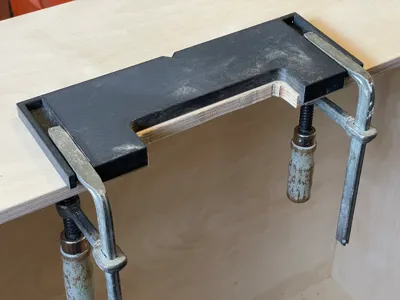 Drawer Pull Router Jig