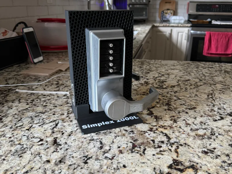 Simplex 1000 Lock Mount and Display Stand