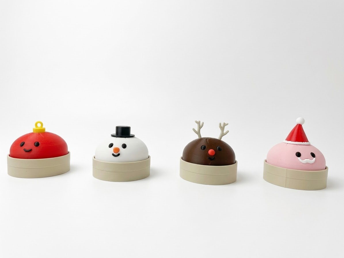 Christmas Clicky Dumplings - Holiday Fidget Squad - 1