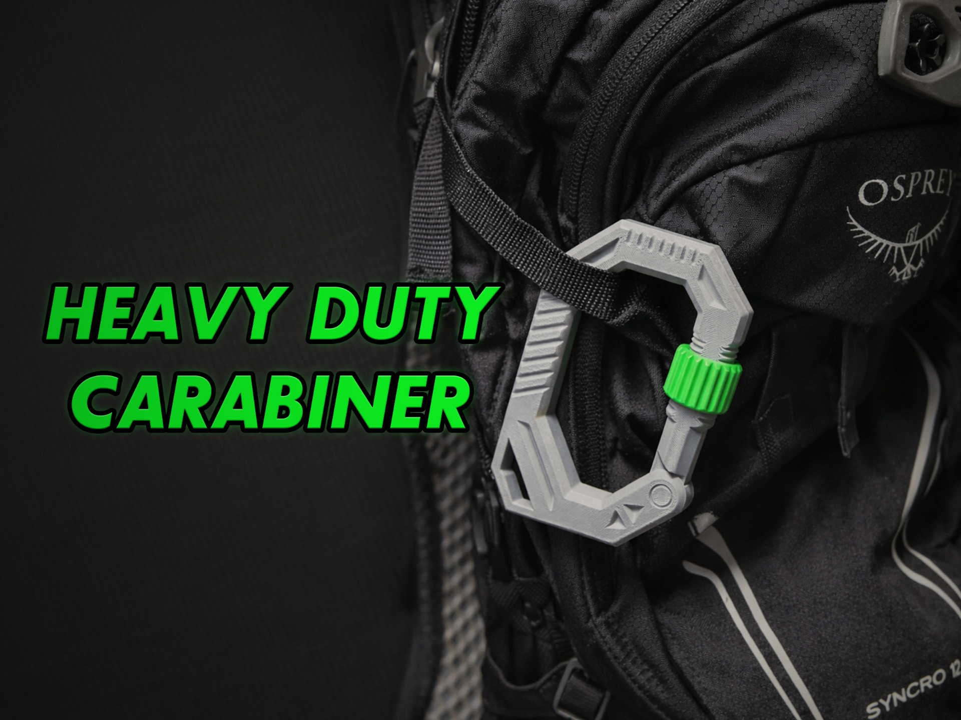 Screw Lock Carabiner