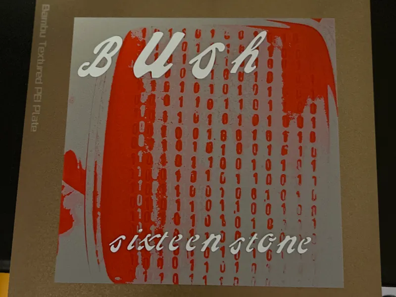 Bush Sixteen Stone 30th Anniversary Album Hueforge