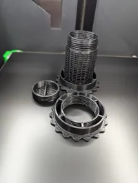 ASA 0.6mm noz, 0.3mm layer, 2 walls, 15% infill, high flow