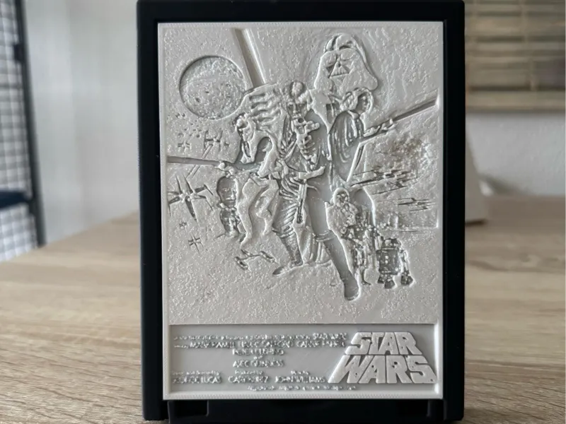 ANH (A New Hope) Original Poster Litophane 