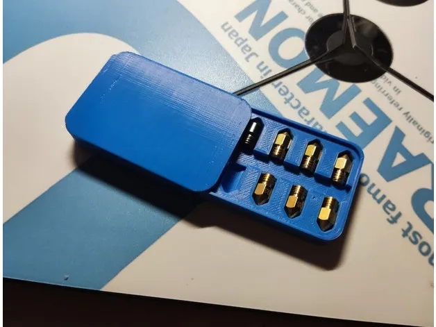 3d printer nozzle storage box
