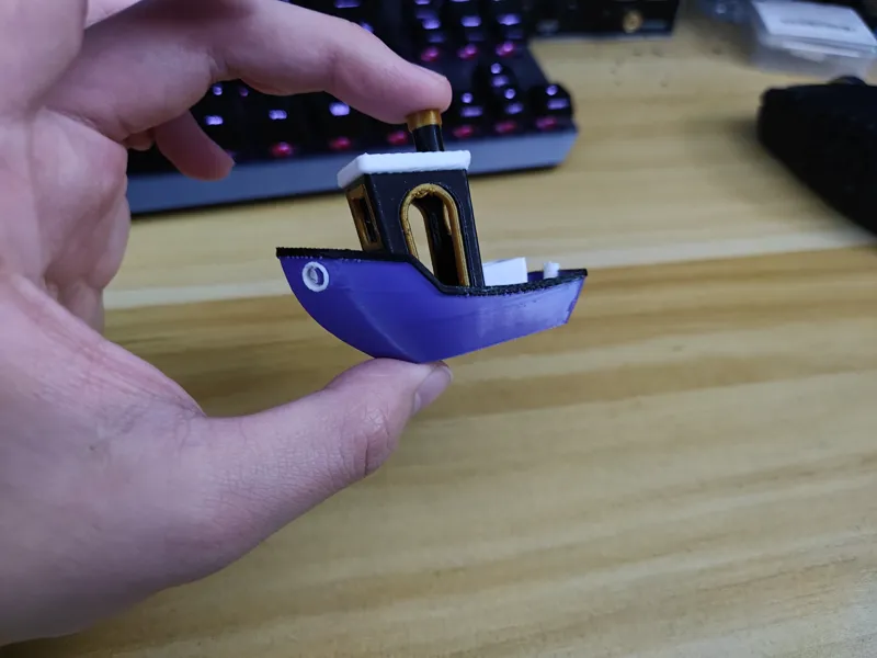 多色 3DBenchy 小船 测试