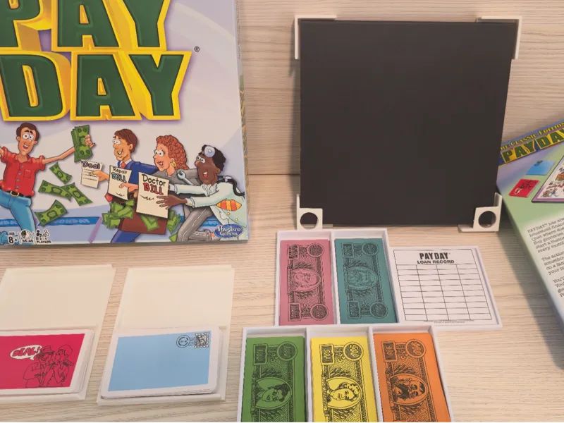 Pay Day board game money tray
