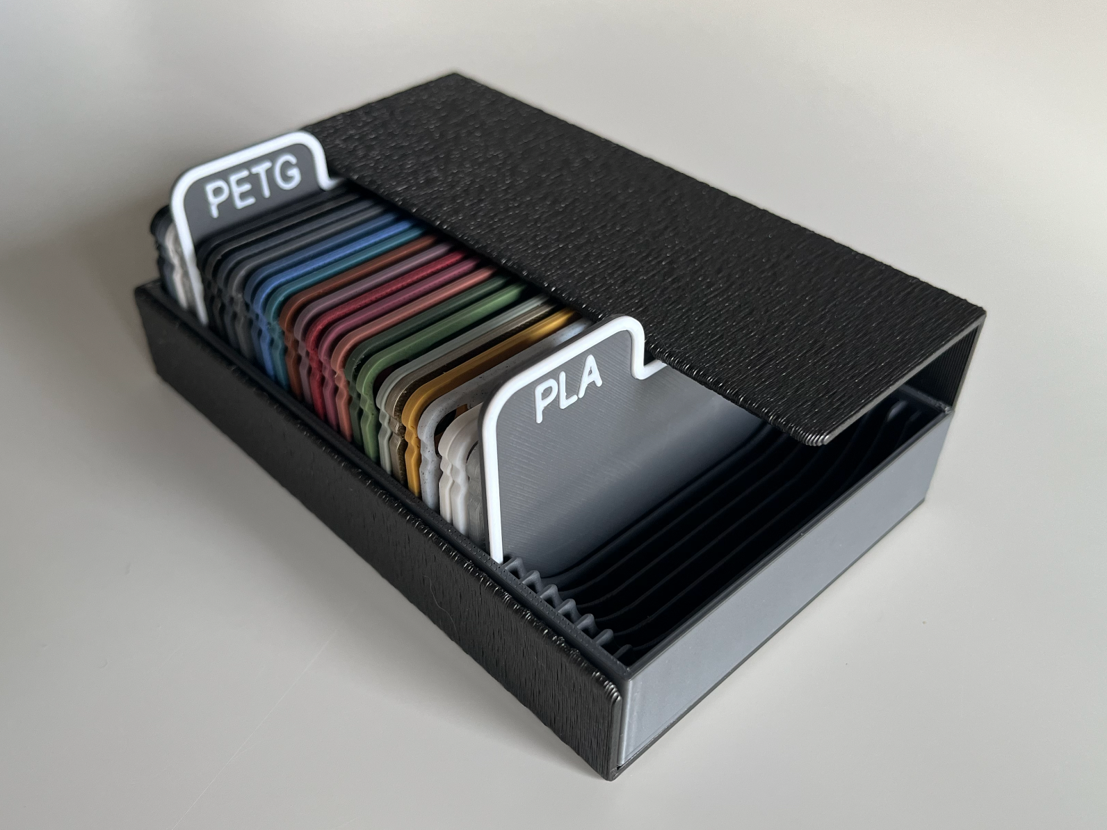 Filament Sample Box Cover-No More Falling Samples