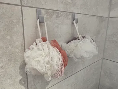 Wall Hook Hanger Shower Sponge