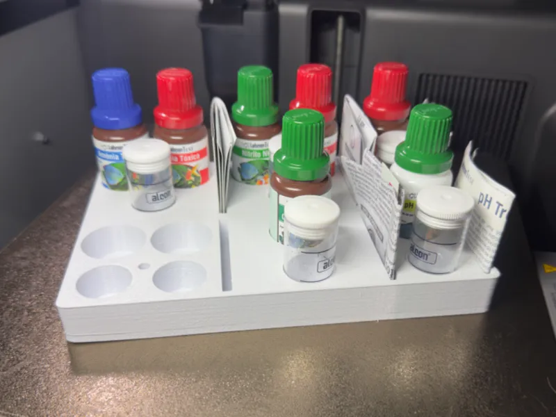 Stand Organizador para Testes de Aquario Labcon