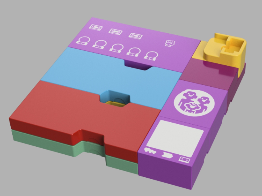 Coming of Age Boardgame inlay