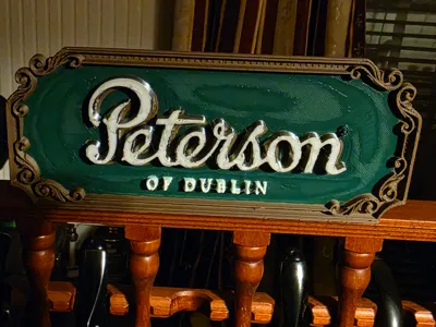 "Peterson of Dublin" Sign