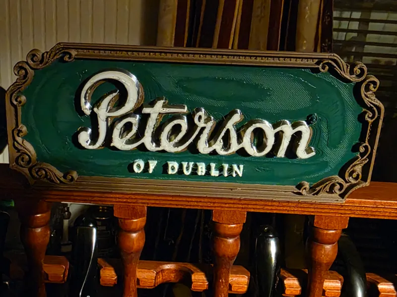 "Peterson of Dublin" Sign