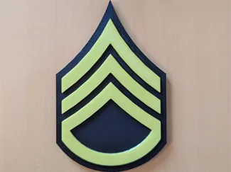 ARMY Staff Sergeant E6 Rank