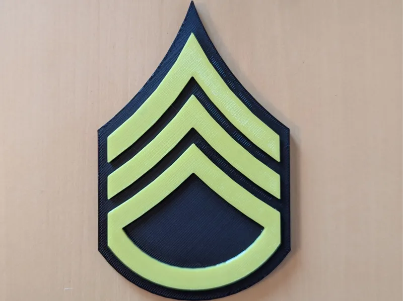 ARMY Staff Sergeant E6 Rank