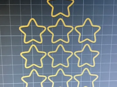 STAR-SHAPED APPLIQUES