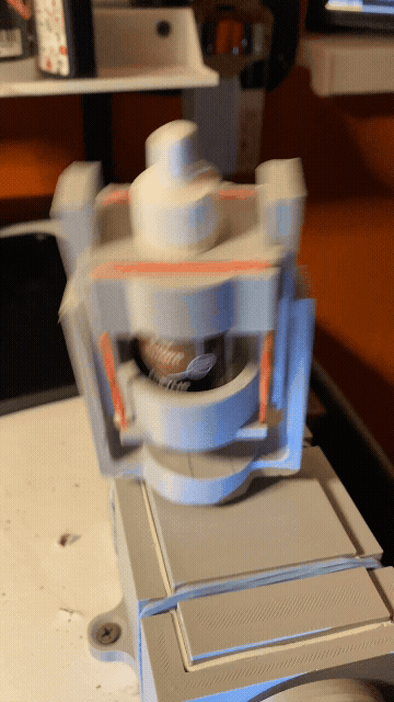 optimized paint shaker, wall or flat mount.
