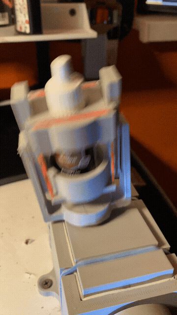 optimized paint shaker, wall or flat mount.