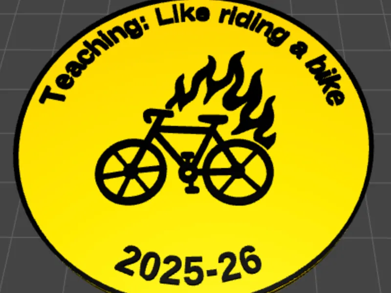 Teaching: like riding a bike
