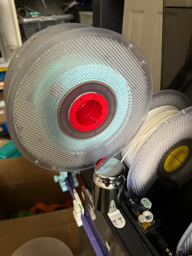 500g AMS Spool weight holder - nearly empty spool