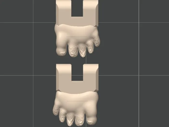 Dummy13 Realistic Feet