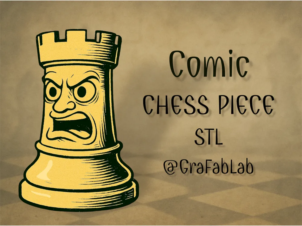 Chess Comic Rook Comic