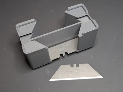 Gridfinity Utility Knife Blades - Bigger Blades