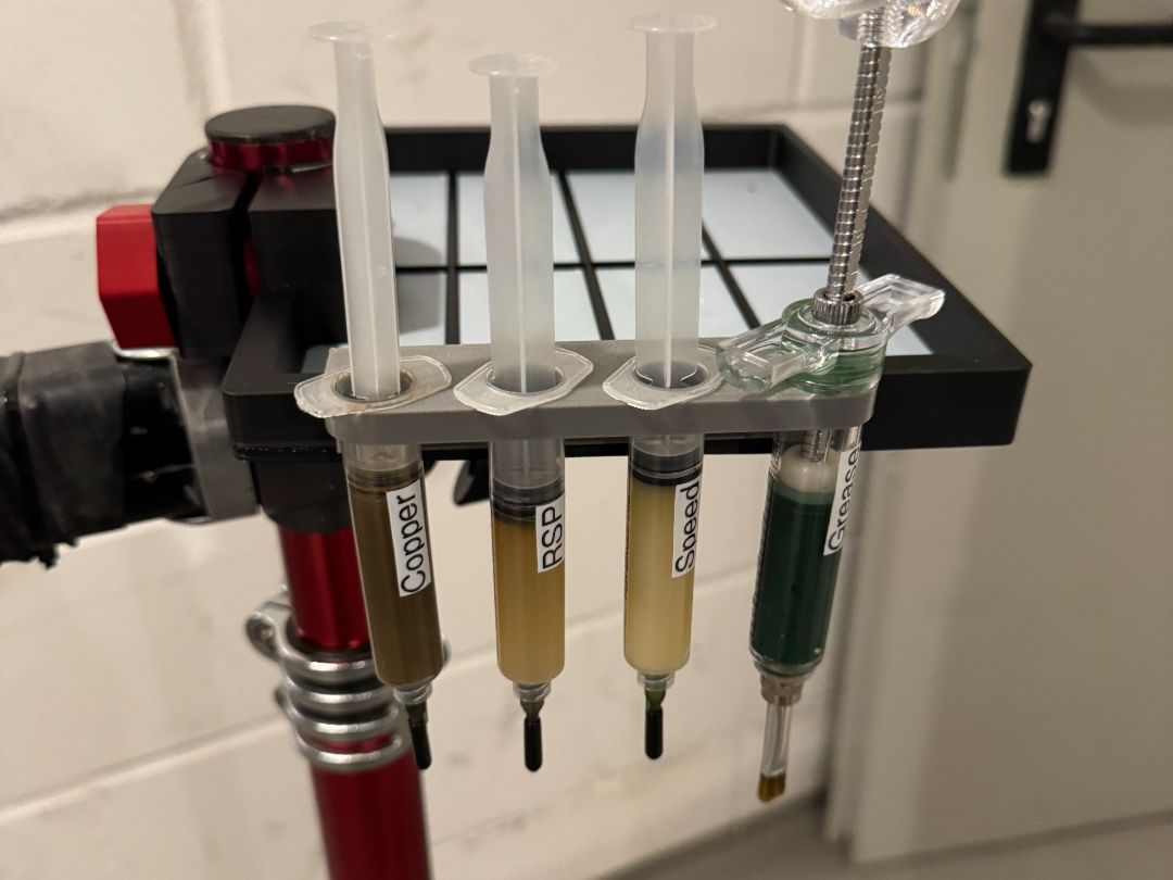 Tooltray Syringe holder 3D model