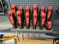 For Blika pegboard, 10x10mm, hole distance 34mm