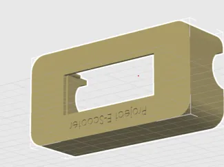 arduino displayhalterung für kabelbinder